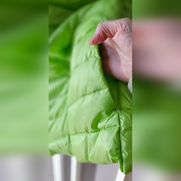 Be Inspired Down Packable down Vest L lime green (g5) - Picture 4 of 5